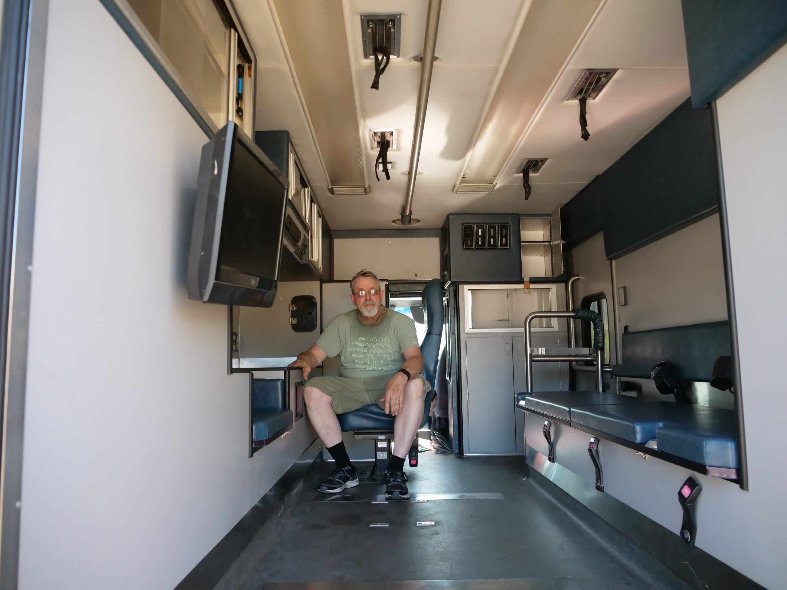 Ambulance Conversion To RV - The starting point