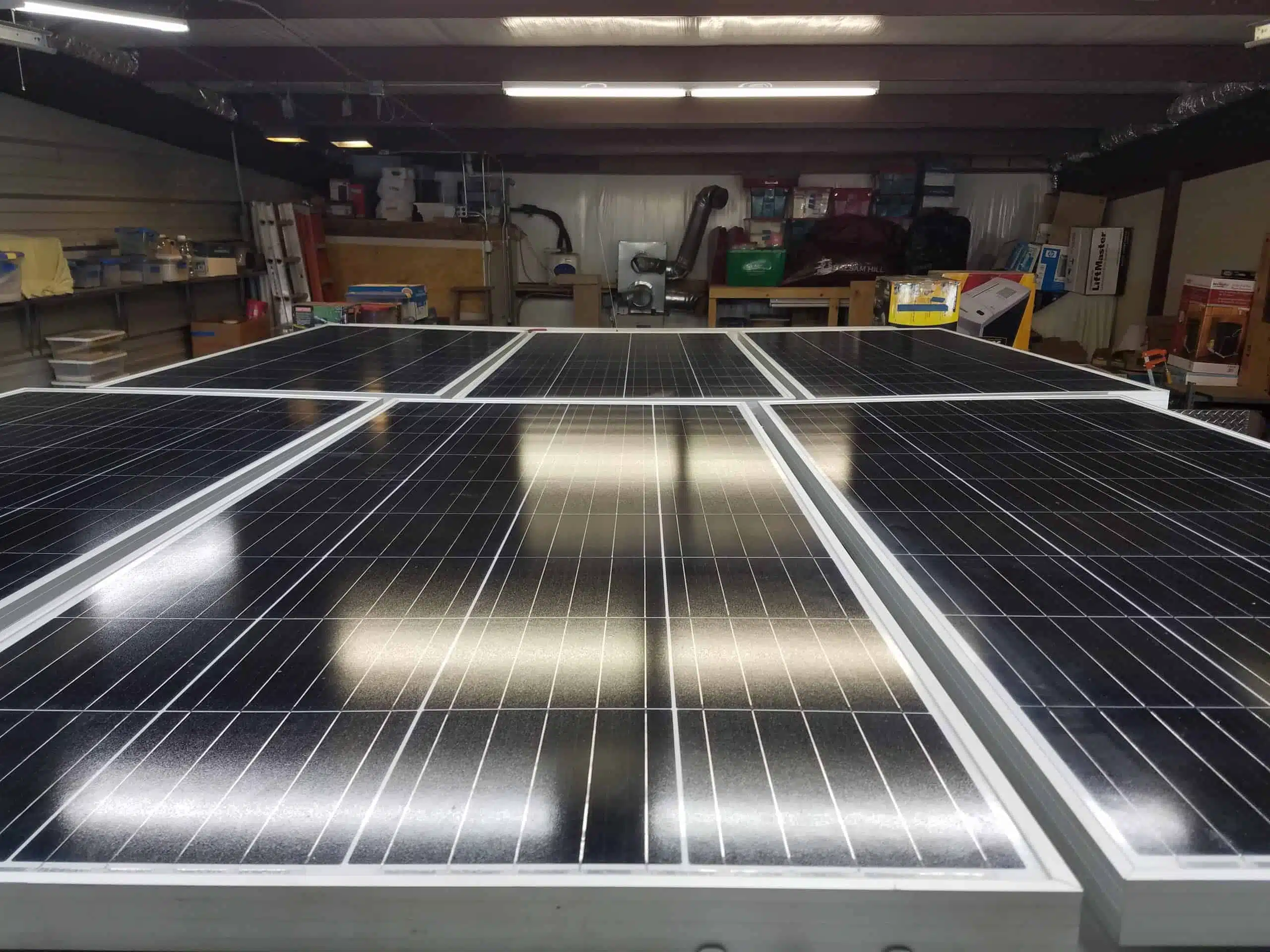 Solar Panels on an ambulance RV